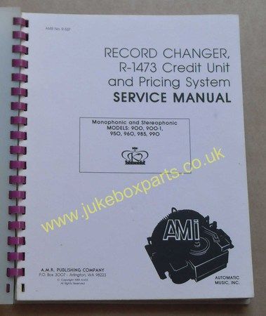 AMI Record Changer R-1473 Credit Unit & Pricing System Model K (USM369)