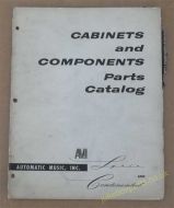 AMI Lyric & Continental Cabinets & Components Parts Catalog (USM374)