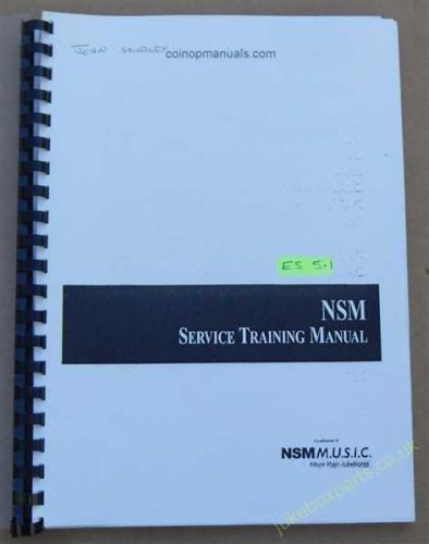NSM ES5.1 Service Training Manual (USM38)