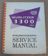 Wurlitzer 3300 Series Service & Parts Manual (1969) (USM401)