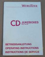 Wurlitzer CD Jukeboxes SCC 40 315 Operating Instructions Manual (USM402)