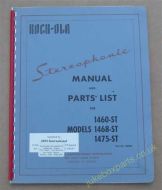 Rock-Ola Stereophonic Supplement Manual & Parts List for Models 1460-ST 1468-ST 1475-ST (USM405)