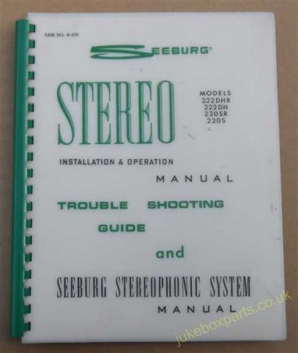 Seeburg 220 222 Installation, Operation & Trouble Shooting Guide (USM41)