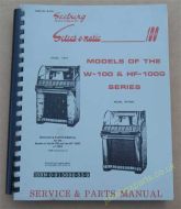Seeburg W-100 & HF-100G Service & Parts Manual (USM429)