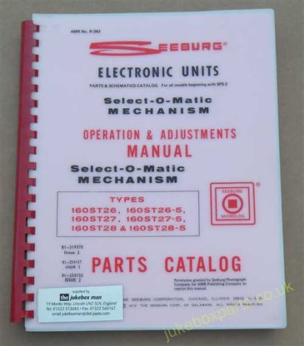 Seeburg Select-O-Matic Operation & Adjustment Manual & Parts Catalogue (USM438)