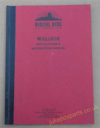 DDA Wall Box Installation & Instruction Manual (USM456)