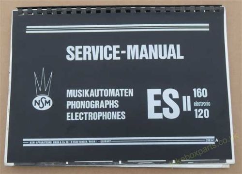 NSM Service Manual ES11 160 / 120 Electronic (USM464)