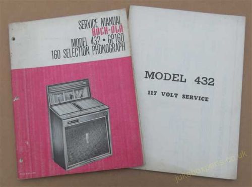 Rock-Ola 432 GP160 Service Manual & Schematic Diagram (USM470)