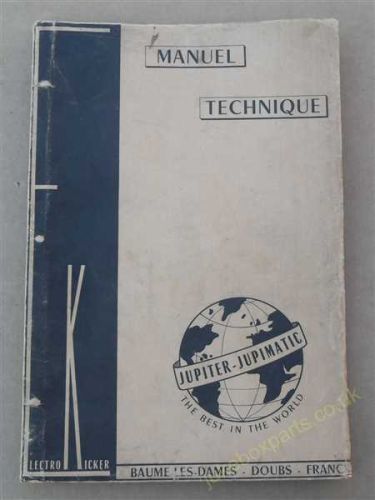 Jupiter Manual in French (USM478)