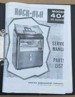 Rock-Ola 404 Capri (1963) Service & Parts Manual (USM57)