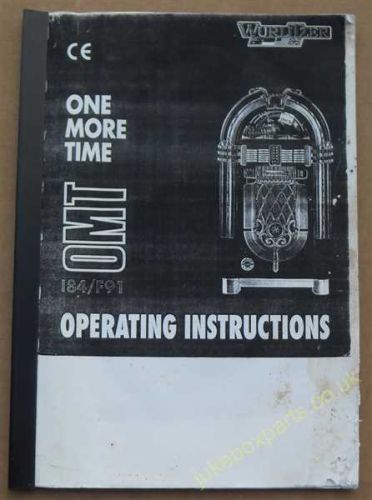 Wurlitzer OMT Operating Instructions Manual (USM61)