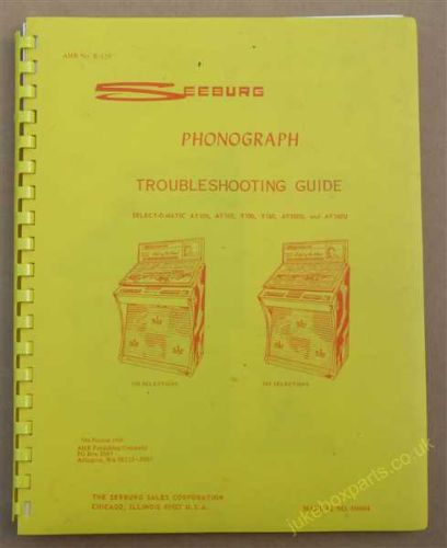 Seeburg AY100, AY160, Y100, Y160, AY100U & AY160U Troubleshooting Guide (USM62)