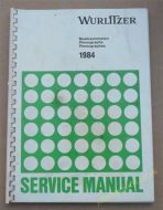 Wurlitzer 1984 Manual Models SL700, Caravelle, Diana, Fuego, Tarock, Hideaway (USM74)