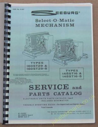 Seeburg Select-O-Matic Service Manual & Parts Catalogue (USM76)