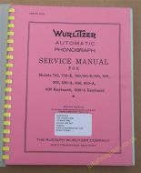 Wurlitzer Automatic Phonograph Service Manual (USM85)