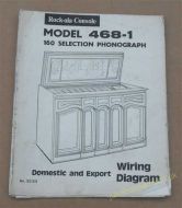 Rock-Ola Model 468-1 Domestic & Export Wiring Diagram (USM91)