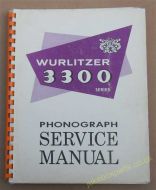 Wurlitzer 3300 Series Service & Parts Manual (USM95)