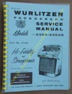 Wurlitzer 2304 & 2304S Service & Parts Manual