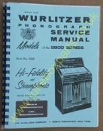 Wurlitzer 2800 & 2810 Service & Parts Manual (1964)