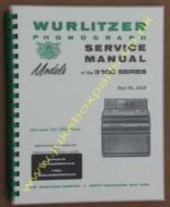 Wurlitzer 3100 & 3110 Service & Parts Manual (1967)