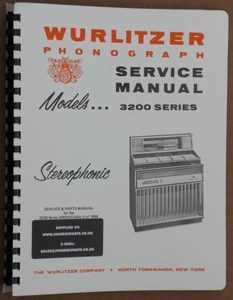 Wurlitzer 3200 Service & Parts Manual (1968)
