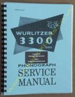 Wurlitzer 3300 & 3310 Series Service & Parts Manual (1969)