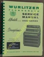 Wurlitzer 3400, 3460, 3410 Statesman Service & Parts Manual (1970)
