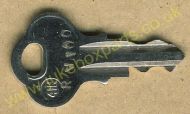 Wurlitzer Non-Original RW100 Cut Key