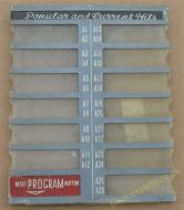 Wurlitzer Title Card Holder (WP148)