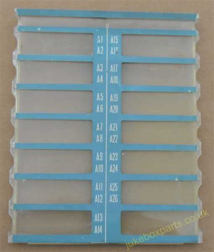 Wurlitzer Title Card Holder (WP148A)