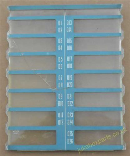 Wurlitzer Title Card Holder (WP148B)