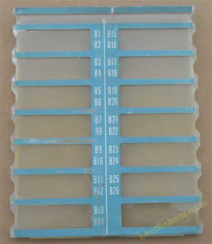 Wurlitzer Title Card Holder (WP148C)