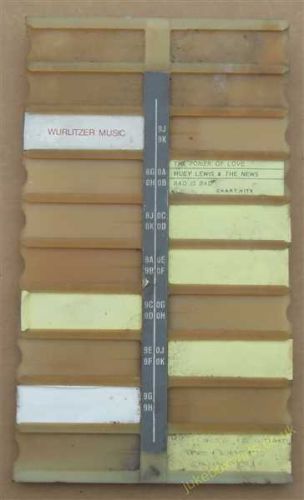 Wurlitzer Title Card Holder (WP148E)