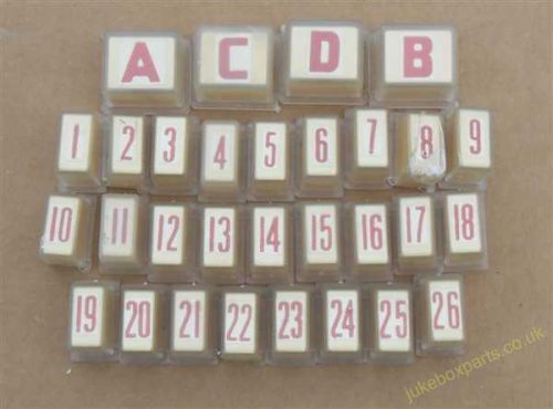 Wurlitzer 1900 Buttons (WP204)