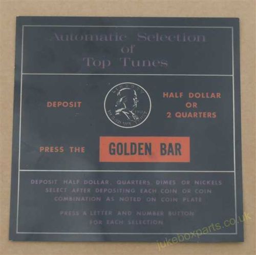 Wurlitzer Decal (WP206)