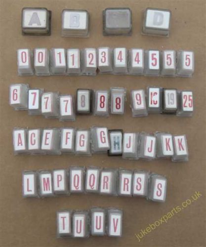 Wurlitzer 1900 Buttons (WP207)