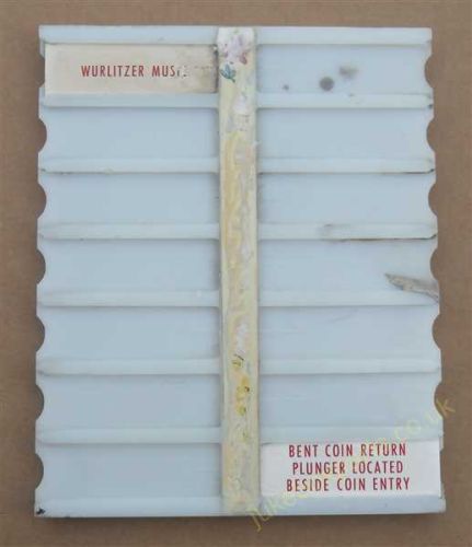Wurlitzer Title Card Holder (WP208B)
