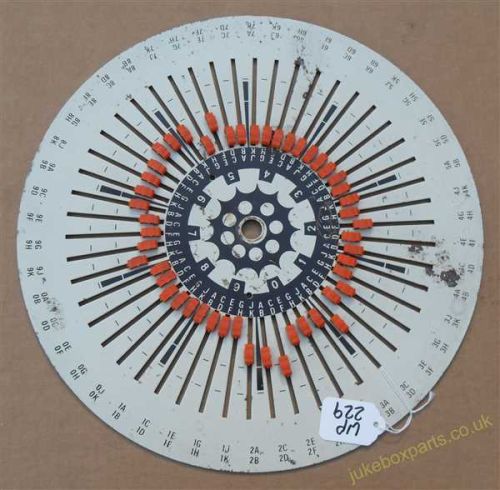 German Wurlitzer Popularity Wheel (WP229)