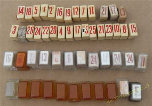 Wurlitzer Buttons Job Lot (WP24)