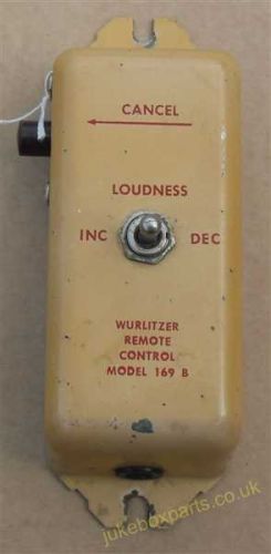 Wurlitzer Remote Control Model 169 B (WP34)