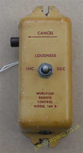 Wurlitzer Remote Control Model 169 B (WP37)
