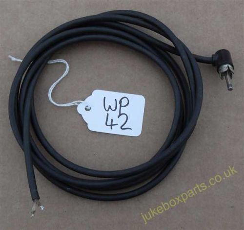 Wurlitzer Screened Cable & Plug (WP42)