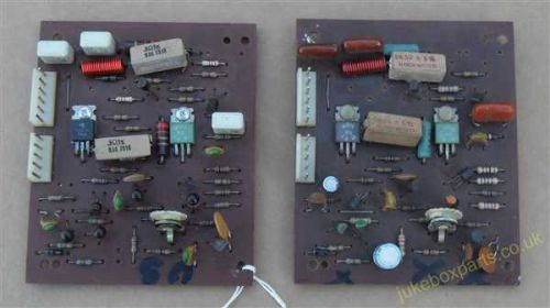 Wurlitzer Pair of Amplifier PCBs (WP65)