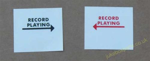 Wurlitzer Record Playing Decal (WP71J)
