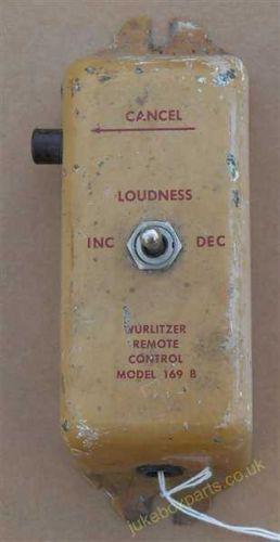 Wurlitzer Remote Volume Control Model 169 B (WP76)